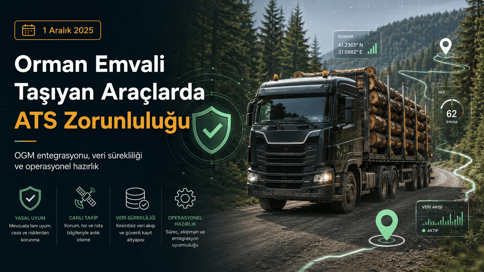 OGM ATS Zorunluluğu: Orman Emvali Taşıyan Araçlar İçin Rehber
